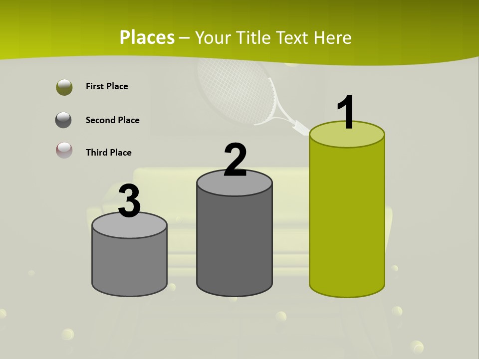 Dark Interior Green PowerPoint Template