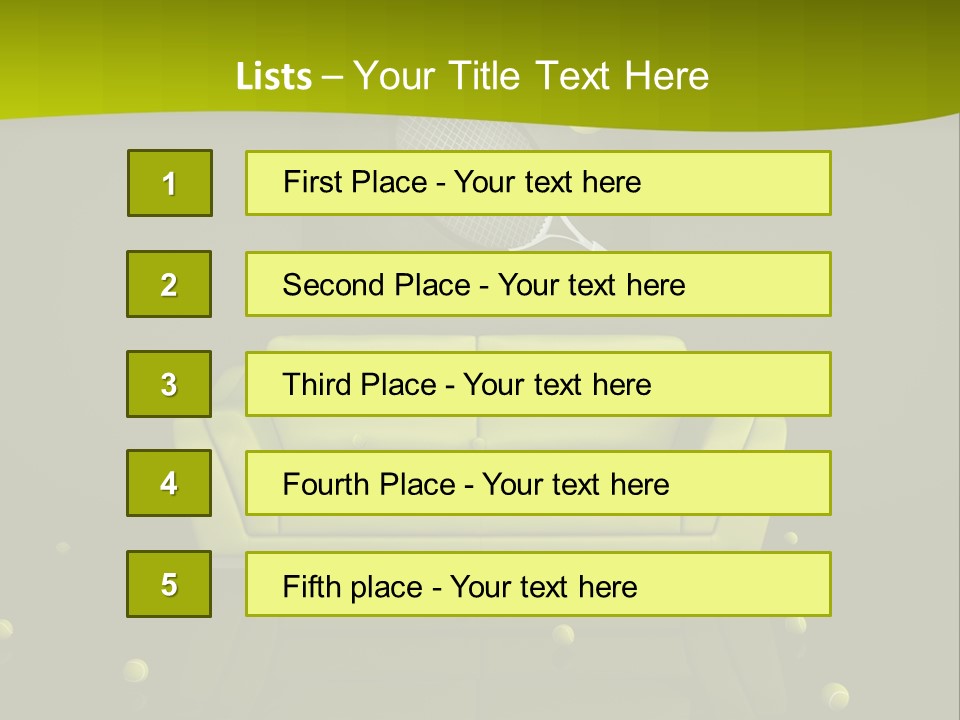 Dark Interior Green PowerPoint Template