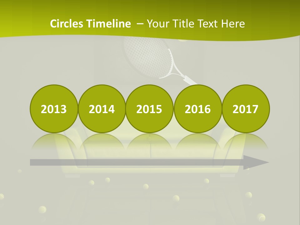 Dark Interior Green PowerPoint Template