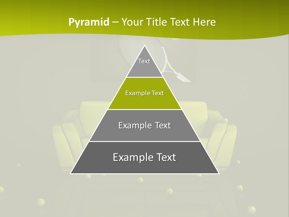 Dark Interior Green PowerPoint Template