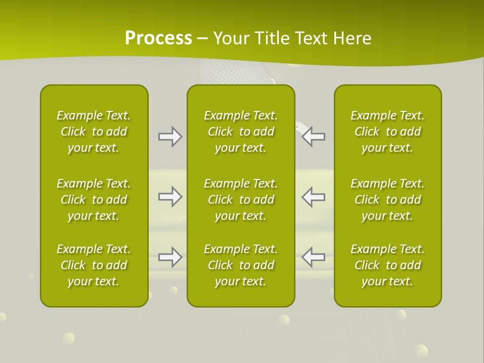 Dark Interior Green PowerPoint Template