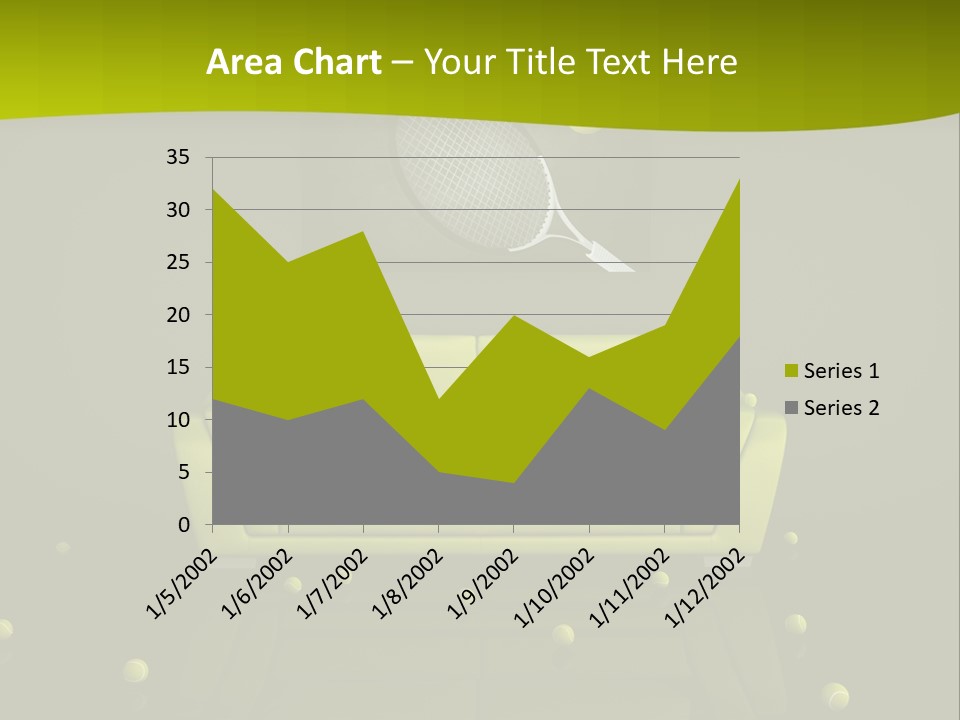 Dark Interior Green PowerPoint Template