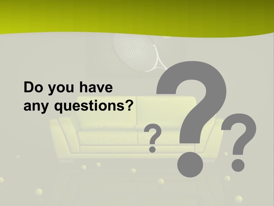 Dark Interior Green PowerPoint Template