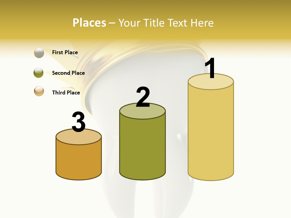 Good Threedimensional Shape PowerPoint Template