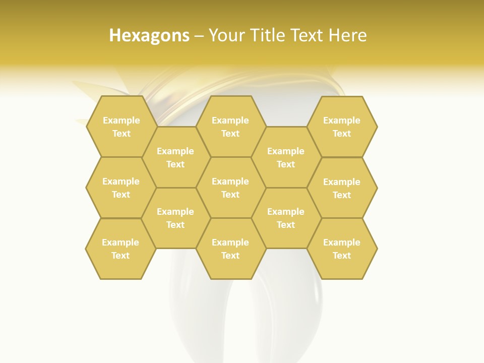 Good Threedimensional Shape PowerPoint Template