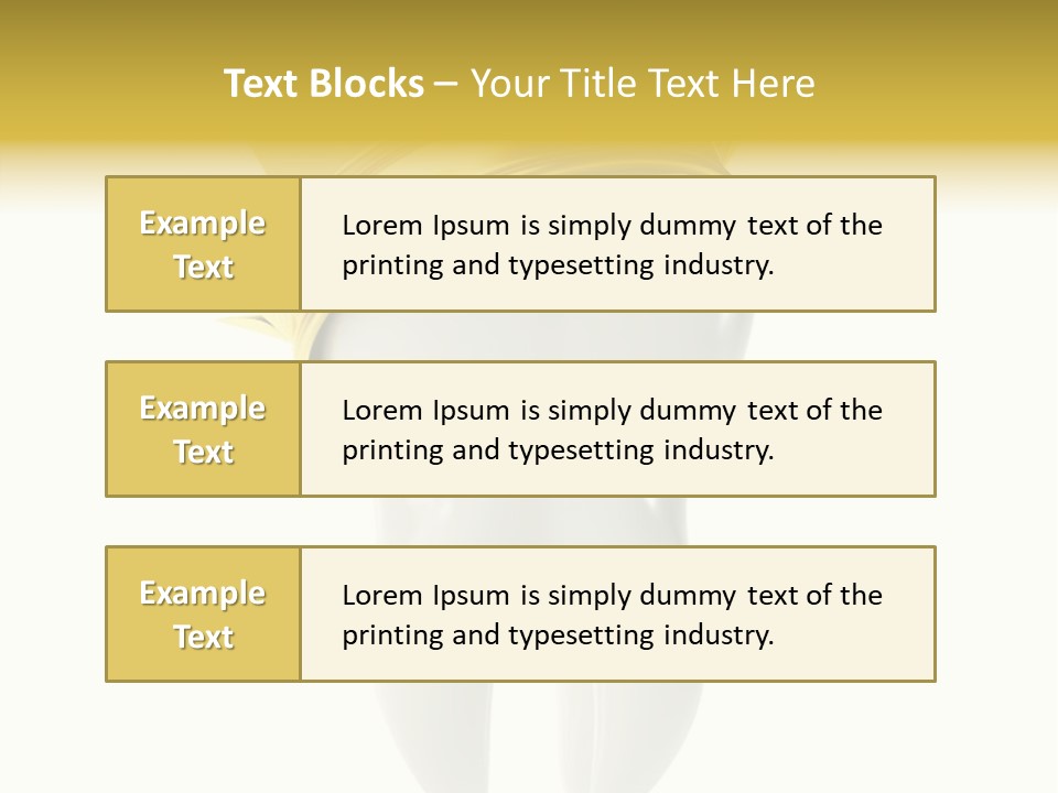 Good Threedimensional Shape PowerPoint Template
