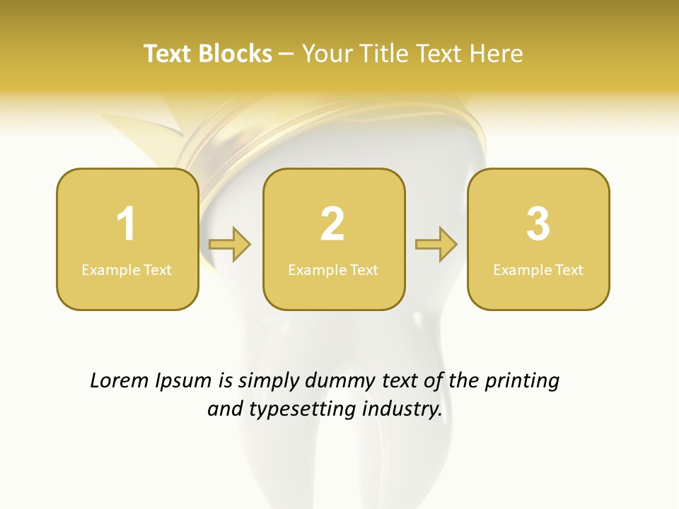 Good Threedimensional Shape PowerPoint Template