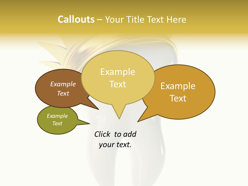 Good Threedimensional Shape PowerPoint Template