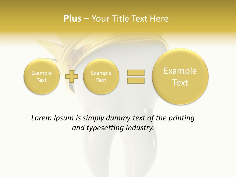 Good Threedimensional Shape PowerPoint Template