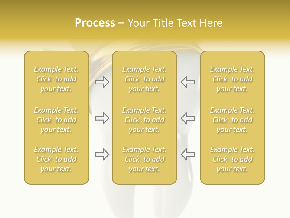 Good Threedimensional Shape PowerPoint Template