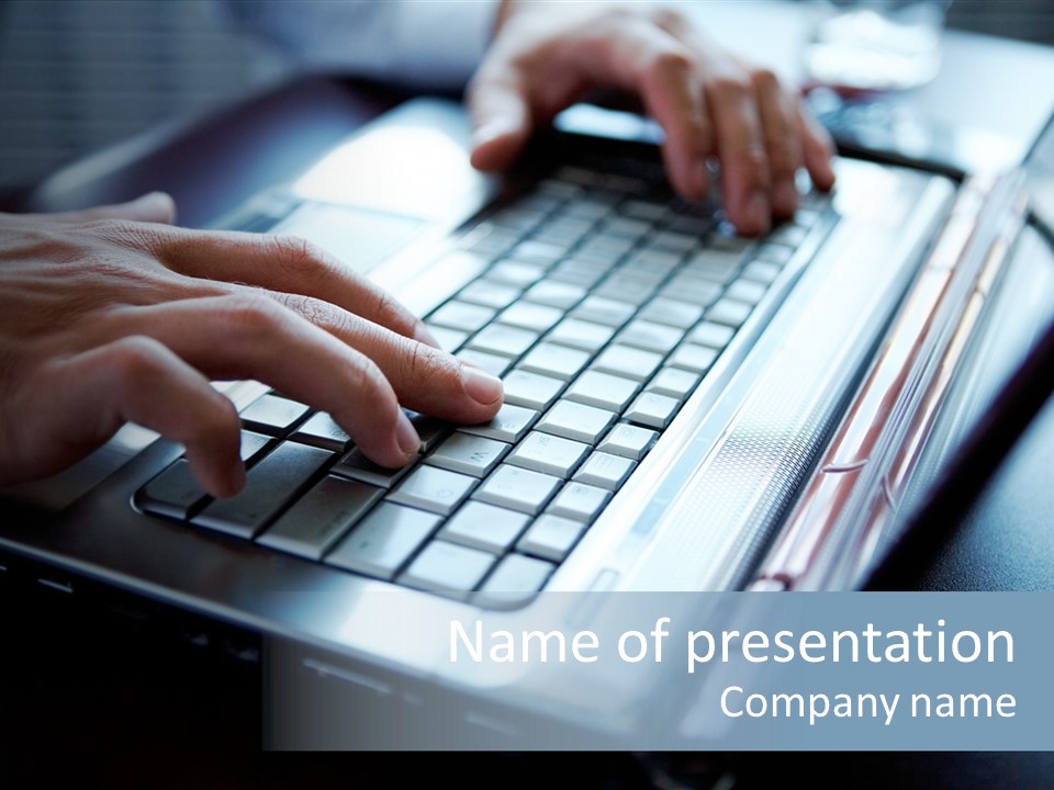 Work Business Personal PowerPoint Template