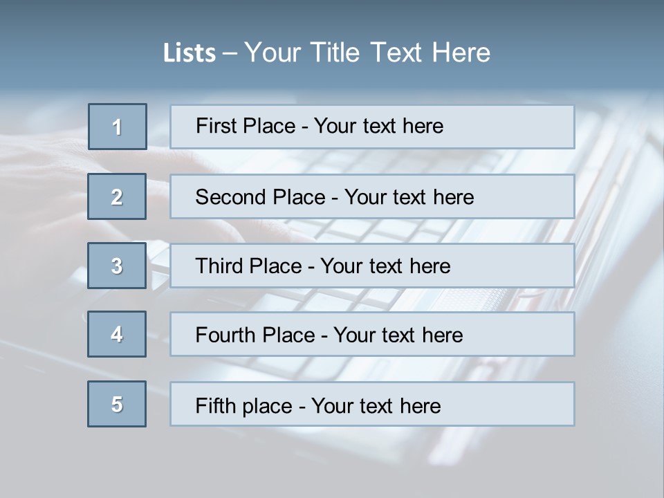 Work Business Personal PowerPoint Template