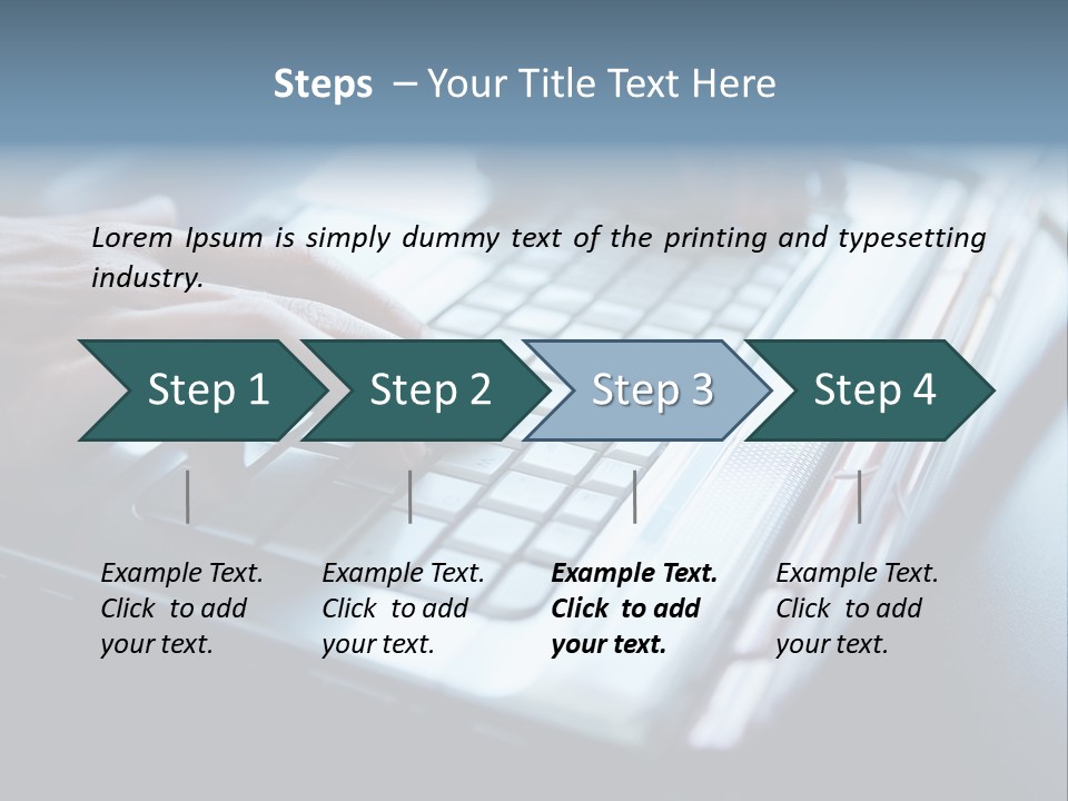 Work Business Personal PowerPoint Template