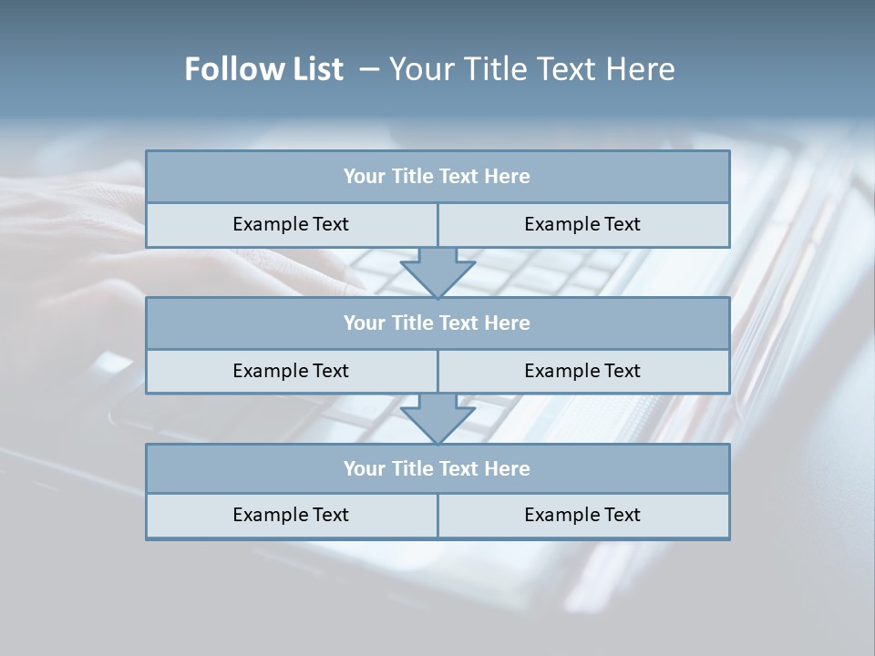 Work Business Personal PowerPoint Template