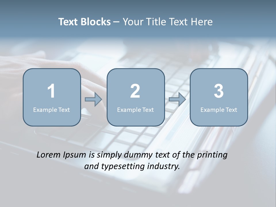 Work Business Personal PowerPoint Template