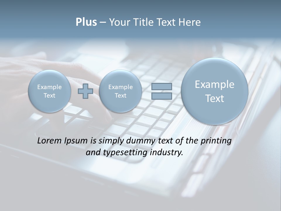 Work Business Personal PowerPoint Template