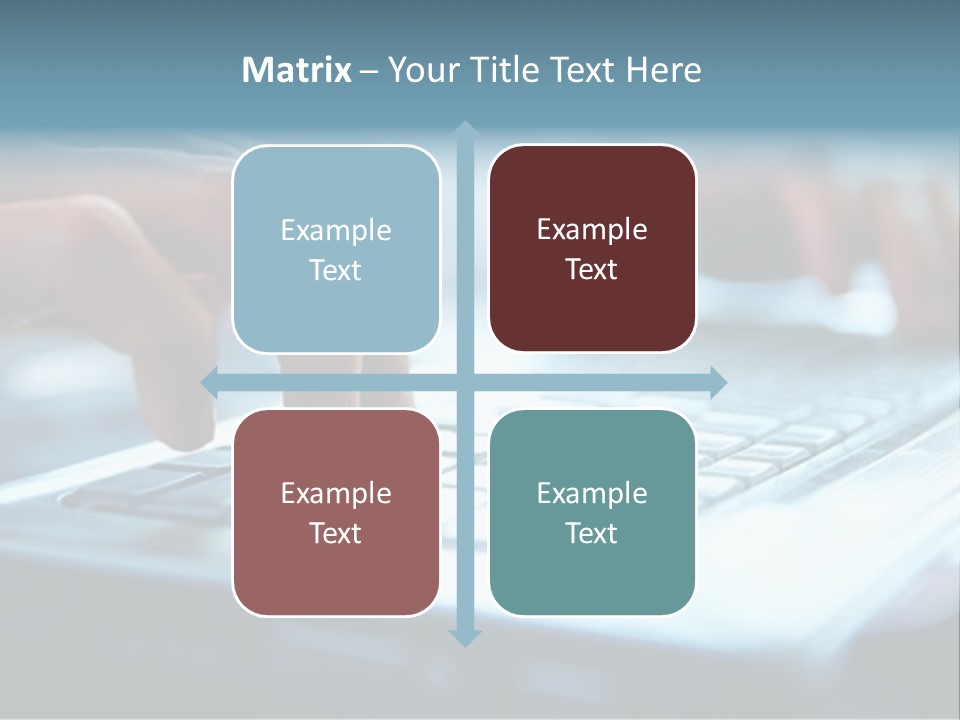 Electronics Peripherals Workplace PowerPoint Template