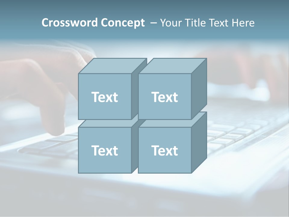 Electronics Peripherals Workplace PowerPoint Template