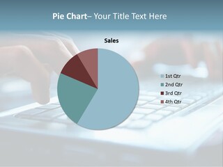 Electronics Peripherals Workplace PowerPoint Template