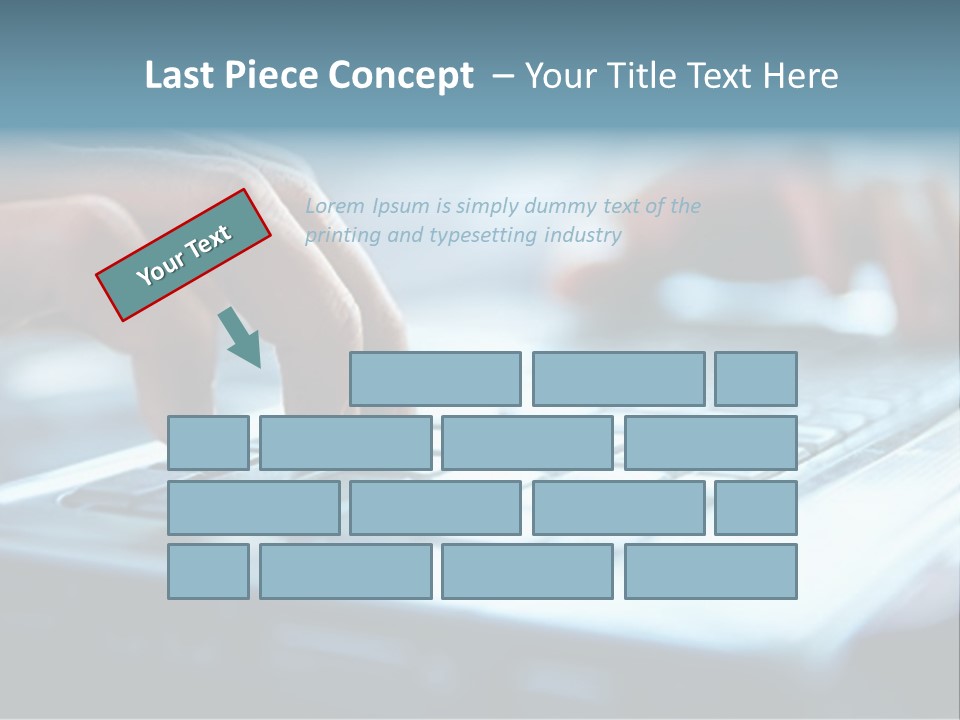 Electronics Peripherals Workplace PowerPoint Template