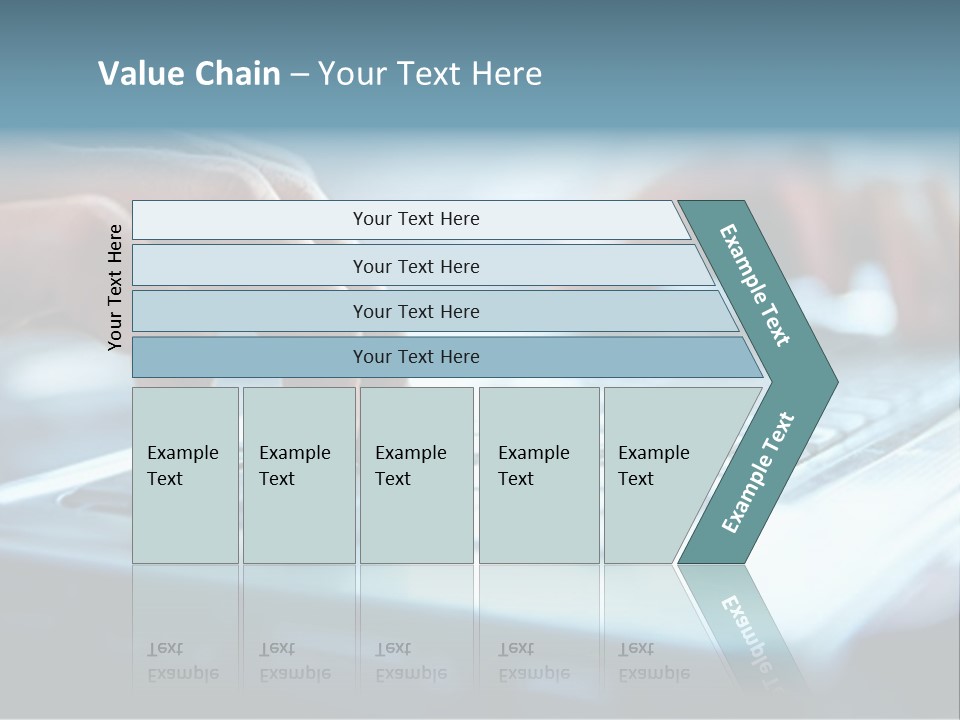 Electronics Peripherals Workplace PowerPoint Template