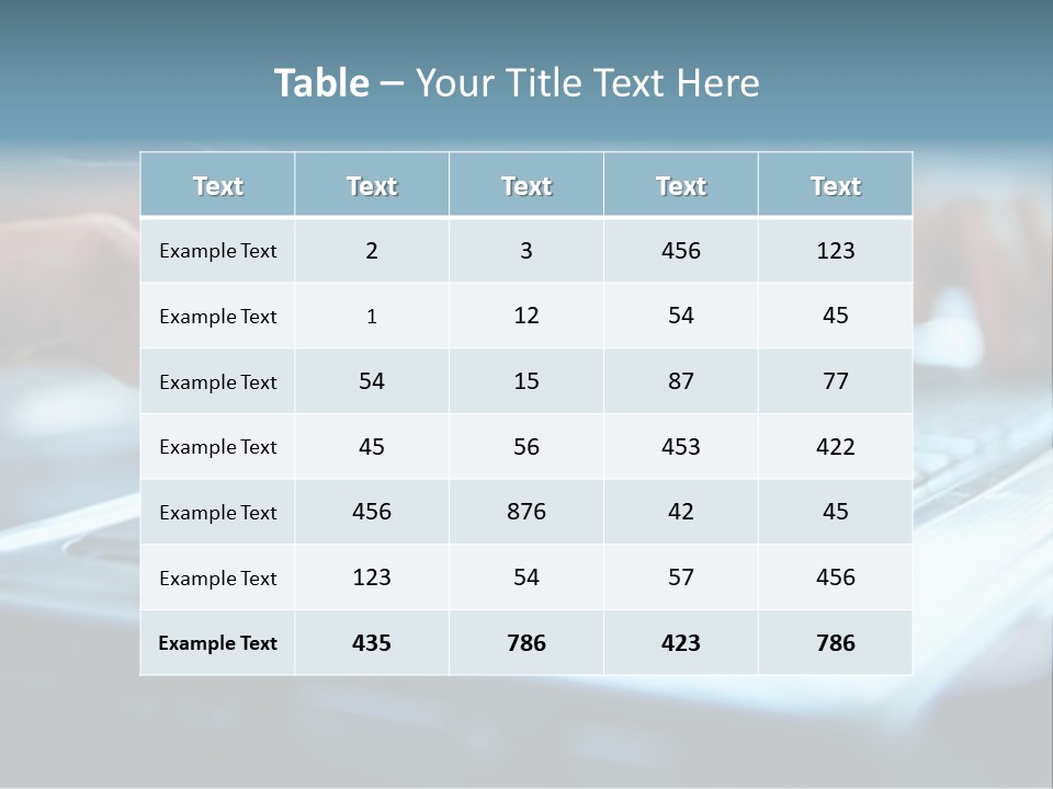 Electronics Peripherals Workplace PowerPoint Template