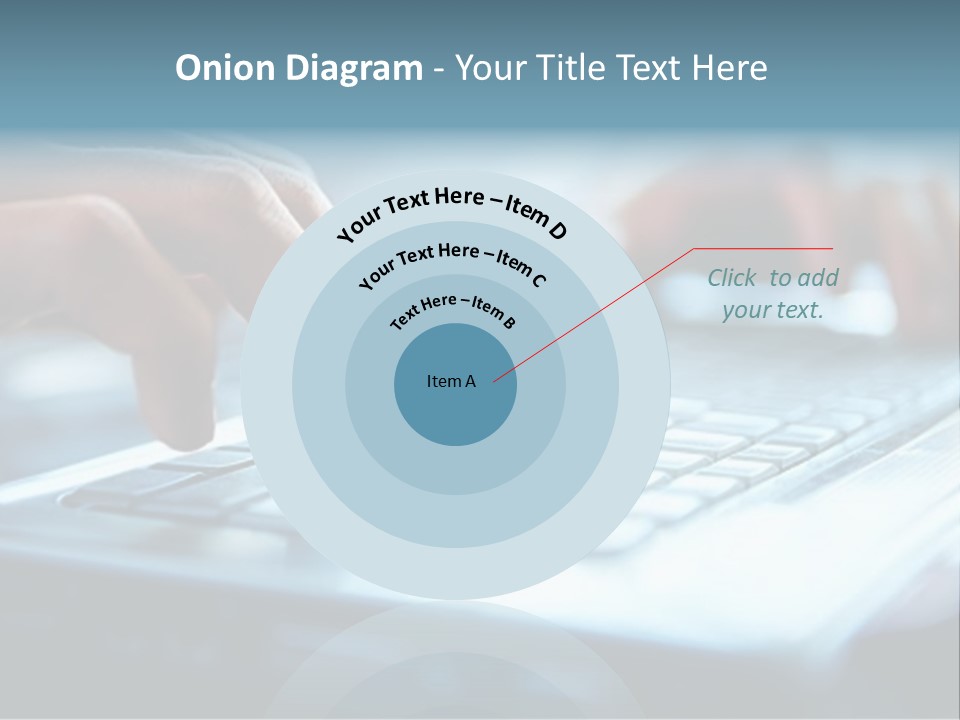 Electronics Peripherals Workplace PowerPoint Template