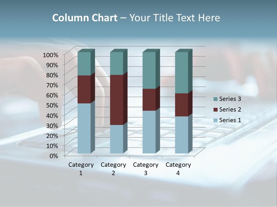 Electronics Peripherals Workplace PowerPoint Template