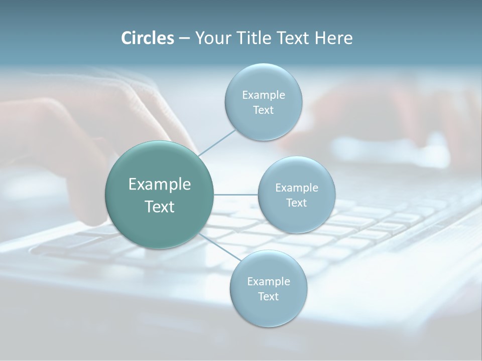 Electronics Peripherals Workplace PowerPoint Template