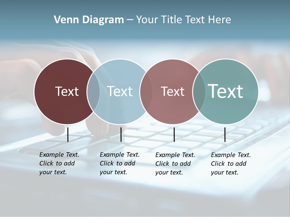 Electronics Peripherals Workplace PowerPoint Template
