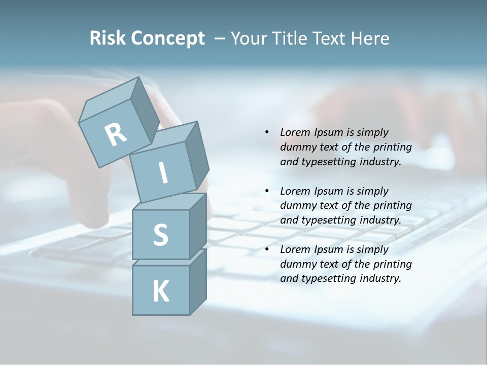 Electronics Peripherals Workplace PowerPoint Template