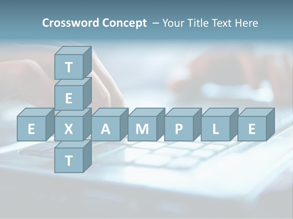 Electronics Peripherals Workplace PowerPoint Template