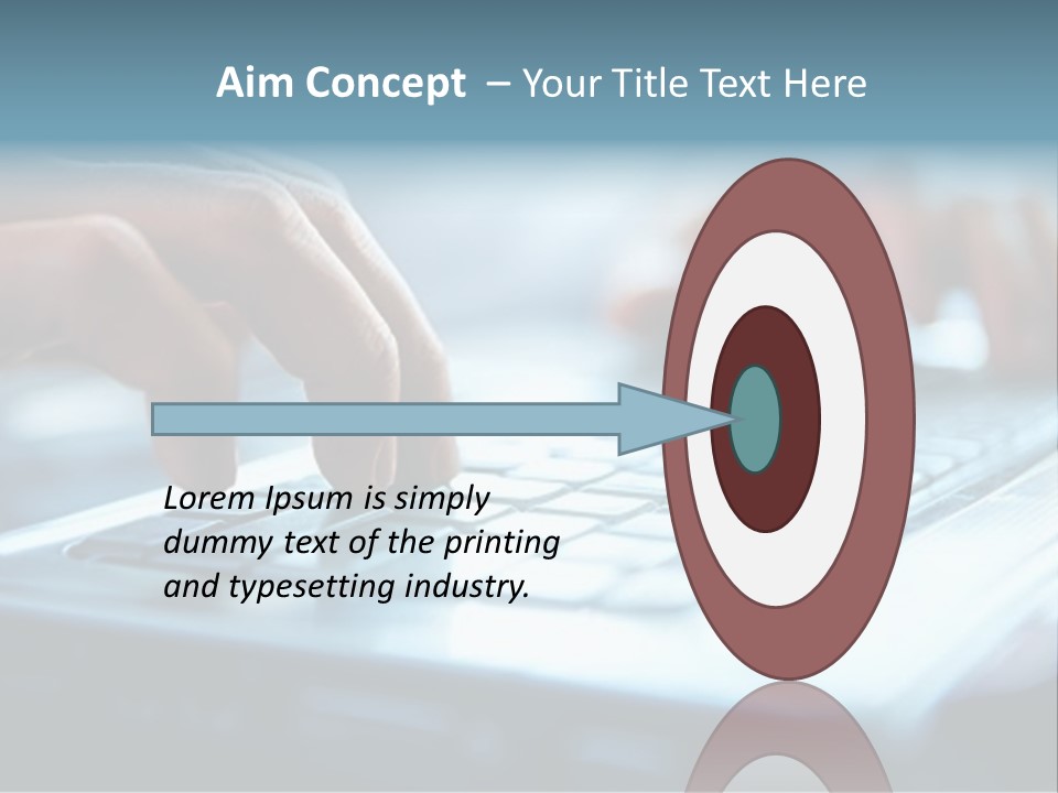 Electronics Peripherals Workplace PowerPoint Template