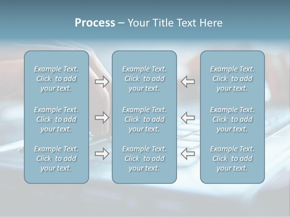 Electronics Peripherals Workplace PowerPoint Template