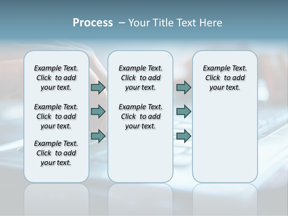 Electronics Peripherals Workplace PowerPoint Template