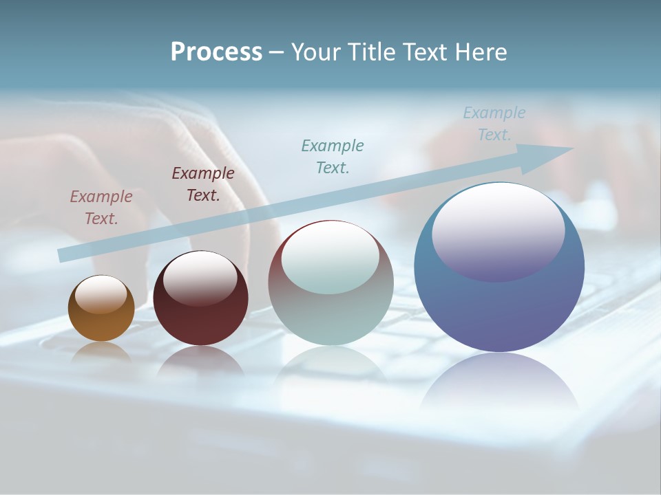 Electronics Peripherals Workplace PowerPoint Template