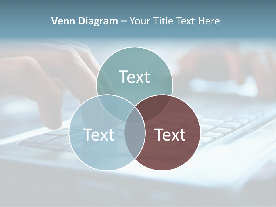 Electronics Peripherals Workplace PowerPoint Template