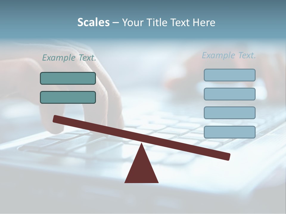 Electronics Peripherals Workplace PowerPoint Template