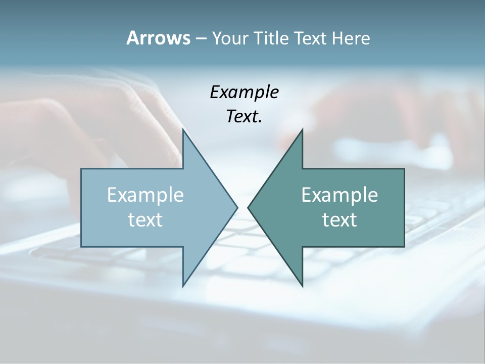 Electronics Peripherals Workplace PowerPoint Template