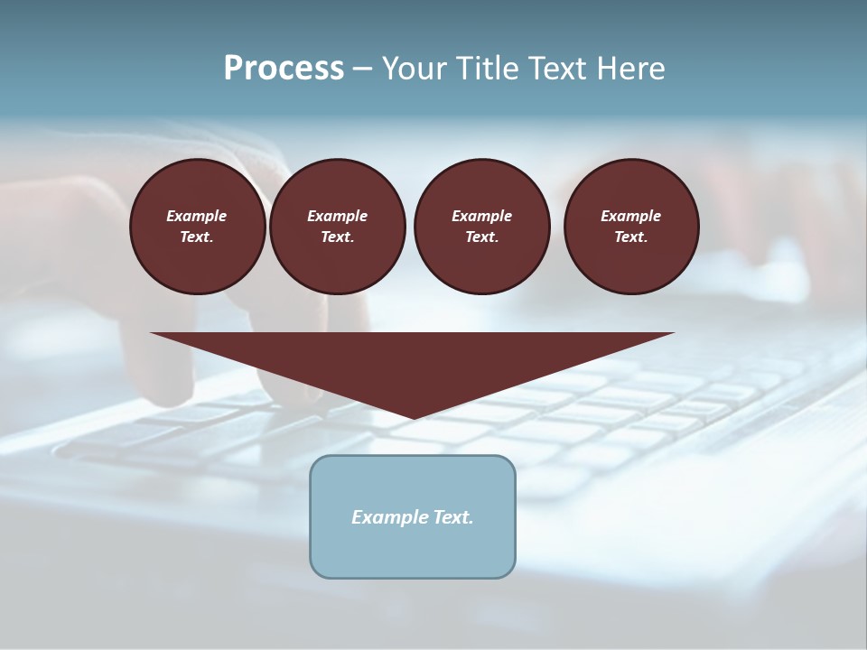 Electronics Peripherals Workplace PowerPoint Template