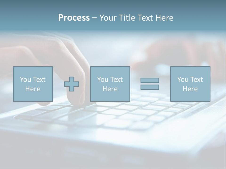 Electronics Peripherals Workplace PowerPoint Template