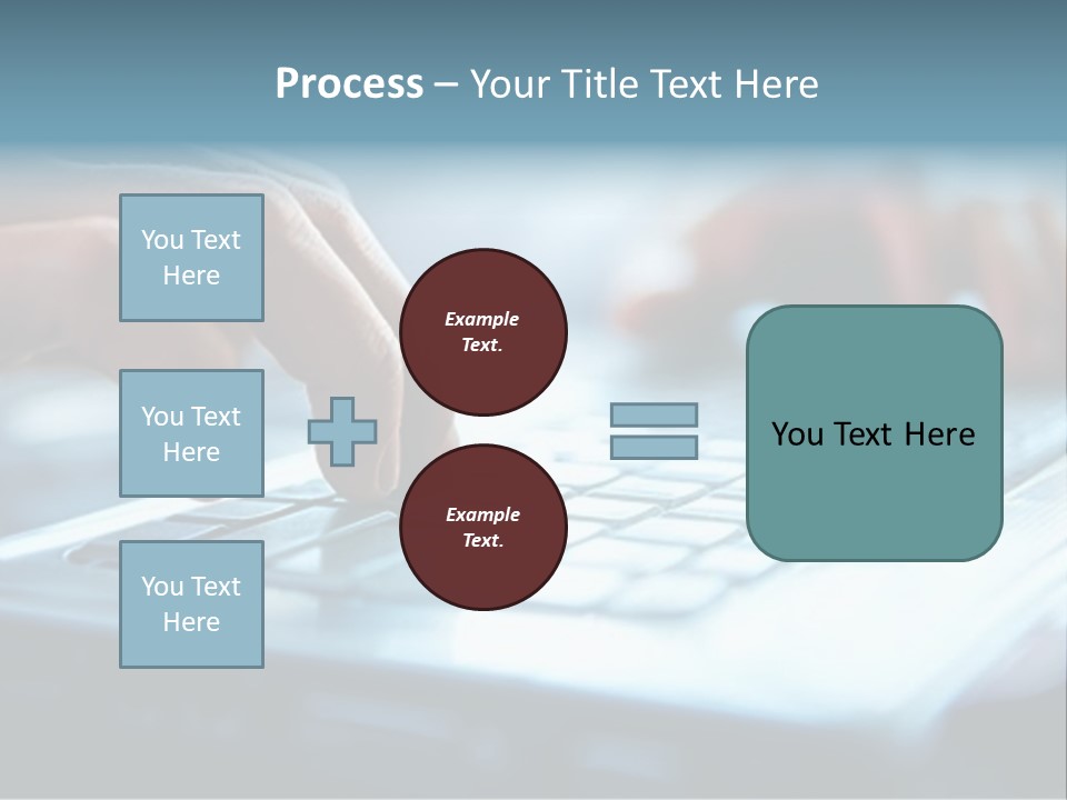 Electronics Peripherals Workplace PowerPoint Template