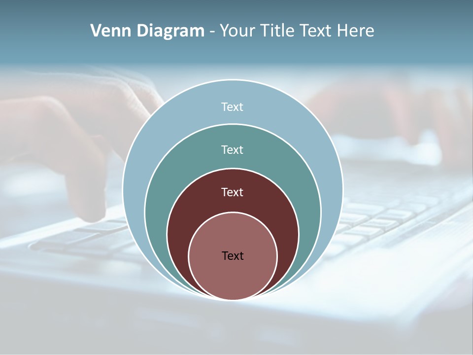 Electronics Peripherals Workplace PowerPoint Template