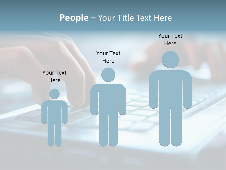 Electronics Peripherals Workplace PowerPoint Template