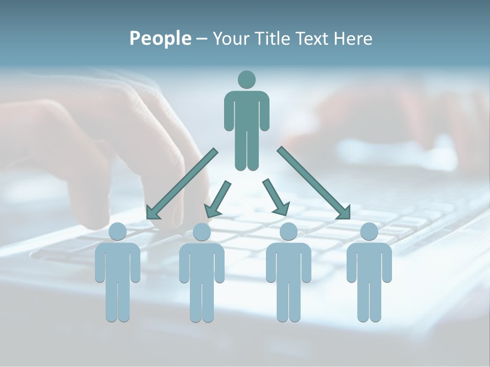 Electronics Peripherals Workplace PowerPoint Template