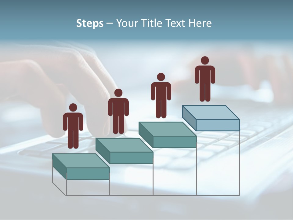 Electronics Peripherals Workplace PowerPoint Template