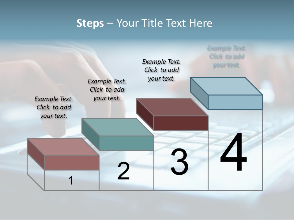 Electronics Peripherals Workplace PowerPoint Template
