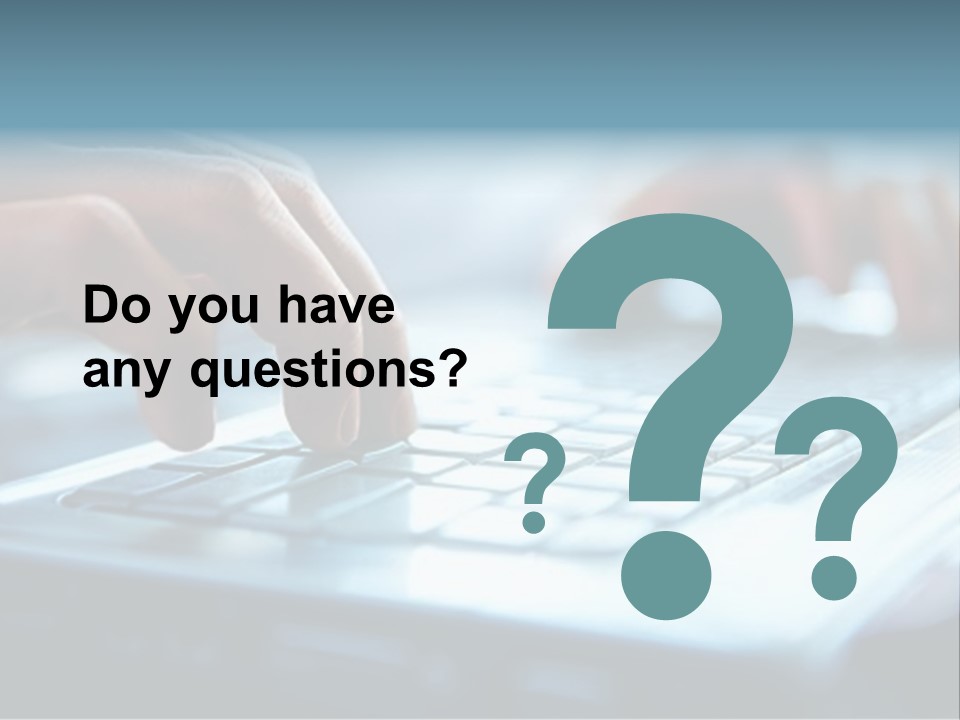 Electronics Peripherals Workplace PowerPoint Template