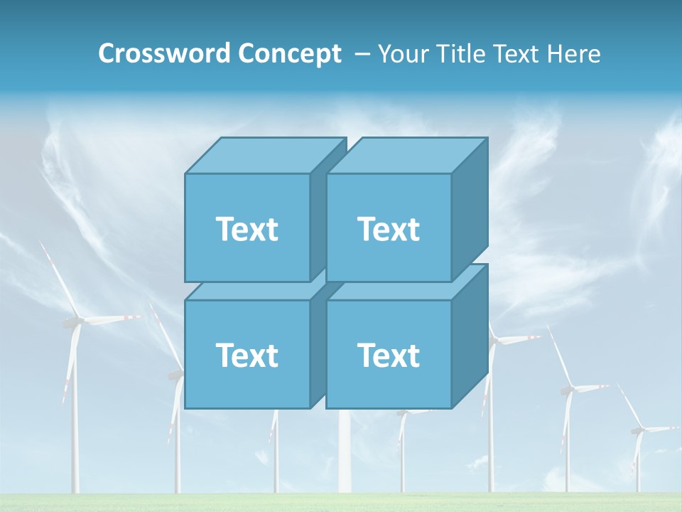 Resource Supply Conservation PowerPoint Template