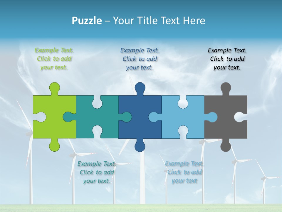 Resource Supply Conservation PowerPoint Template